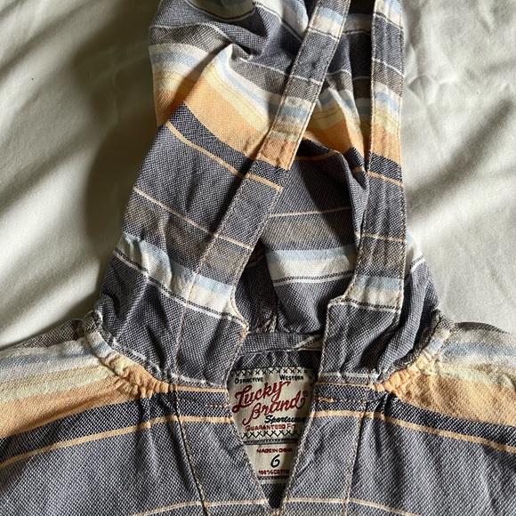 Lucky Brand Boy Shirts Size 6 Lot of 3 - Picture 7 of 12